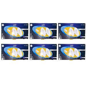 Lot 12 GE 6" LED Recessed Downlight Warm White Dimmable White Trim New